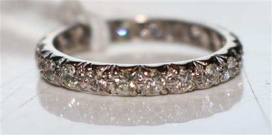 Diamond eternity ring